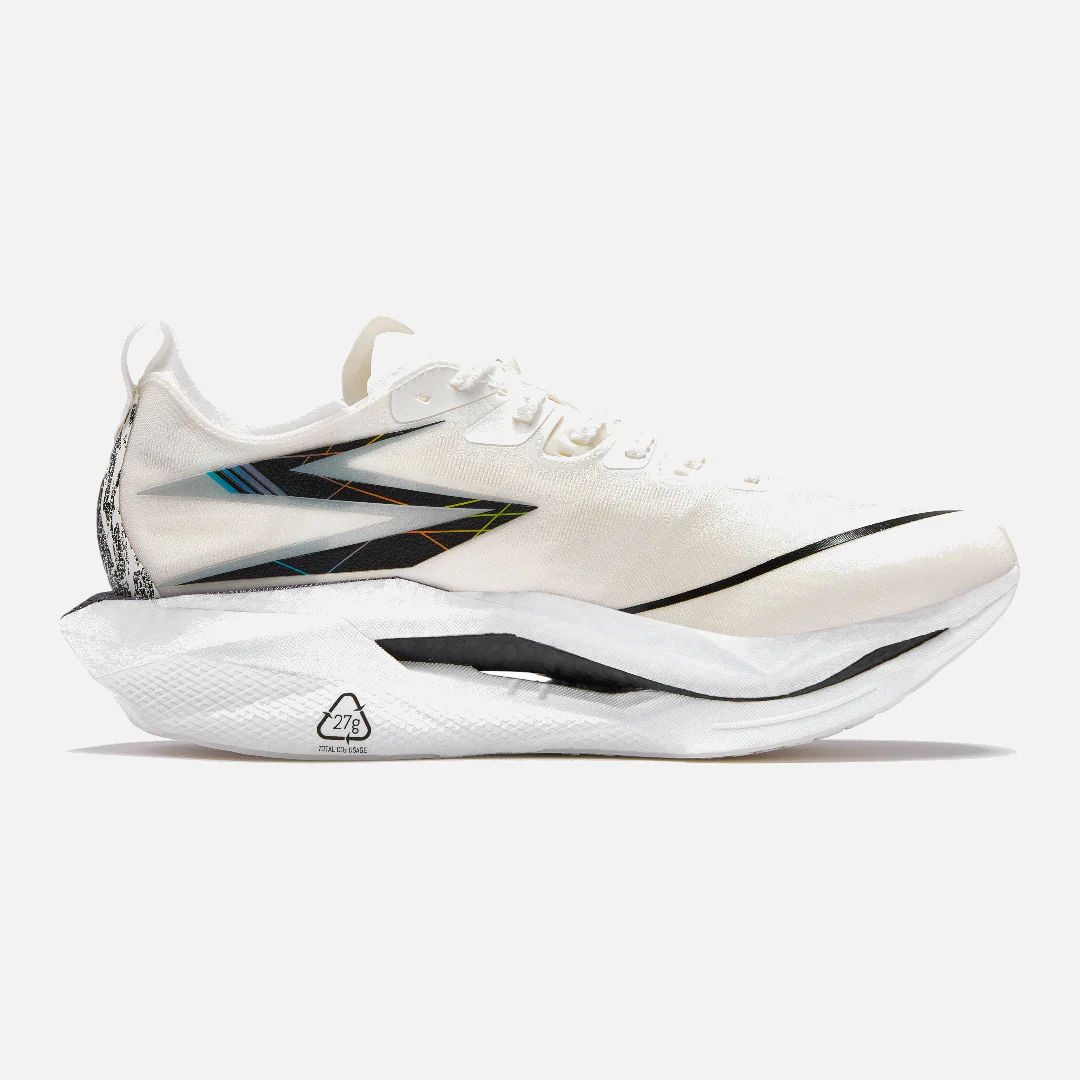 UNISEX FLAME 5: Egret/Black - Image 3